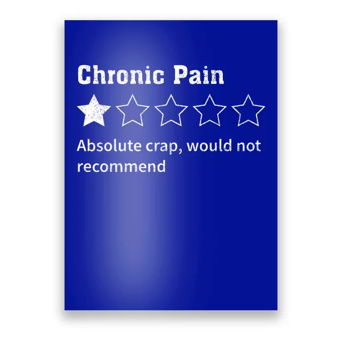 Chronic Pain Sarcastic Quotes Chronic Pain Recommend Poster