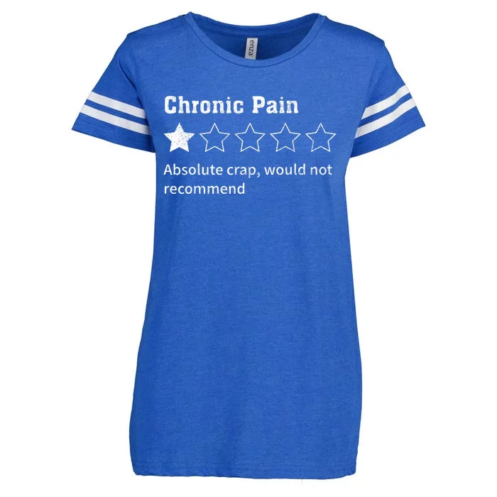 Chronic Pain Sarcastic Quotes Chronic Pain Recommend Enza Ladies Jersey Football T-Shirt