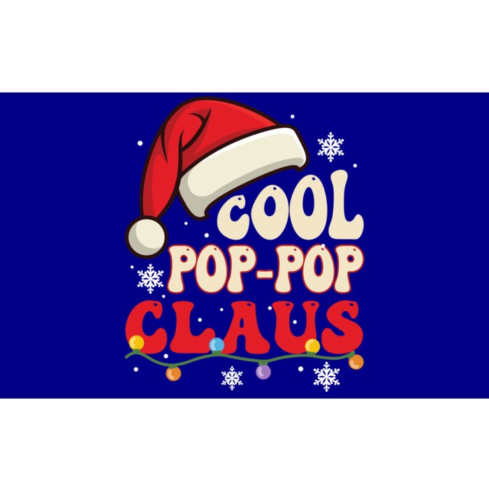 Cool Poppop Santa Claus Christmas Matching Costume Funny Gift Bumper Sticker