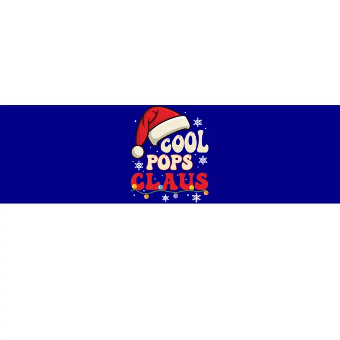 Cool Pops Santa Claus Christmas Matching Costume Gift Bumper Sticker