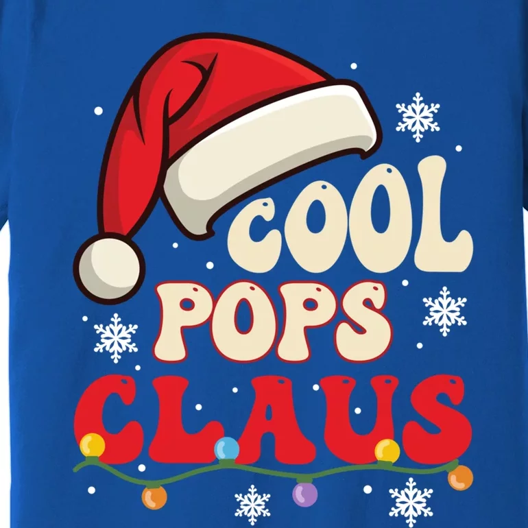 Cool Pops Santa Claus Christmas Matching Costume Gift Premium T-Shirt