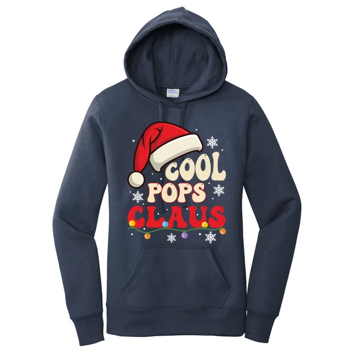 Cool Pops Santa Claus Christmas Matching Costume Gift Women's Pullover Hoodie