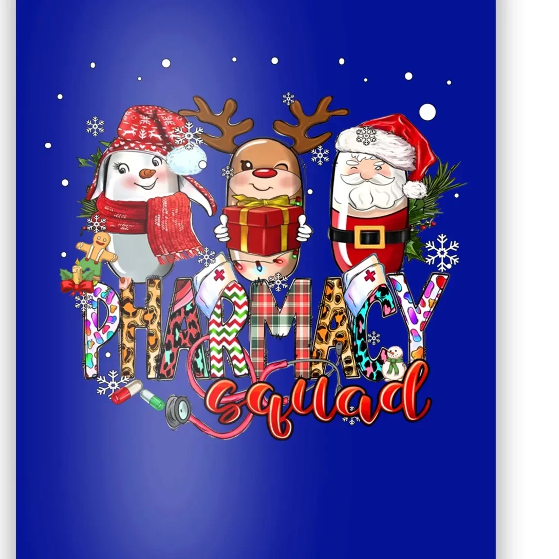 Christmas Pharmacy Squad Xmas Reindeer Pharmacist Team Gift Poster