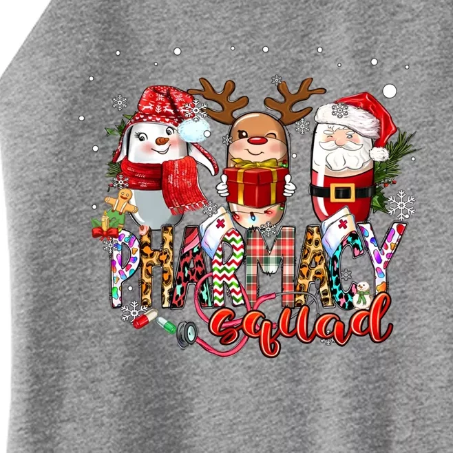 Christmas Pharmacy Squad Xmas Reindeer Pharmacist Team Gift Women’s Perfect Tri Rocker Tank