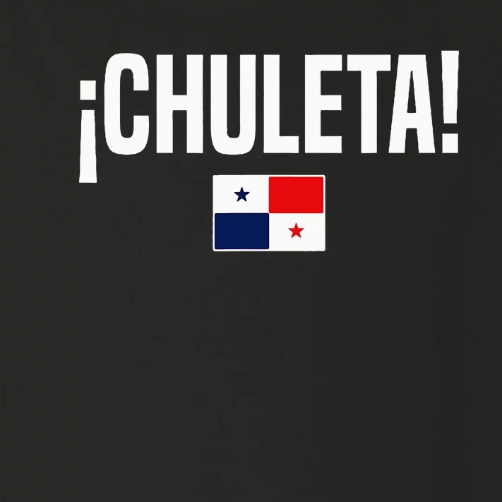 Chuleta Panamanian Slang Panama Flag Toddler Long Sleeve Shirt