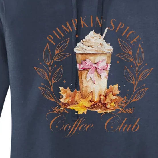 Coquette Pumpkin Spice Pumpkin Patch Women's Pullover Hoodie