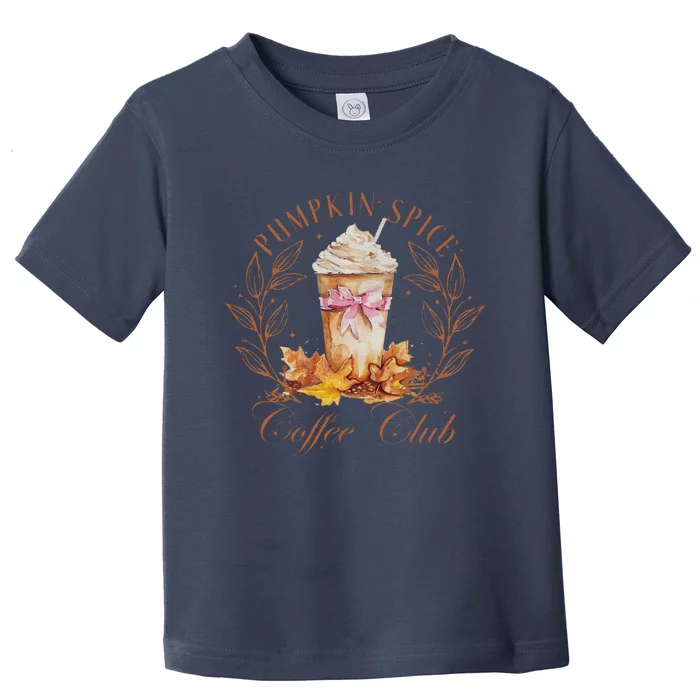 Coquette Pumpkin Spice Pumpkin Patch Toddler T-Shirt