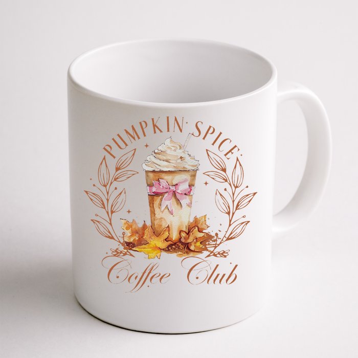 Coquette Pumpkin Spice Pumpkin Patch Front & Back Coffee Mug