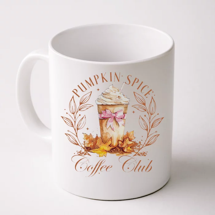 Coquette Pumpkin Spice Pumpkin Patch Front & Back Coffee Mug