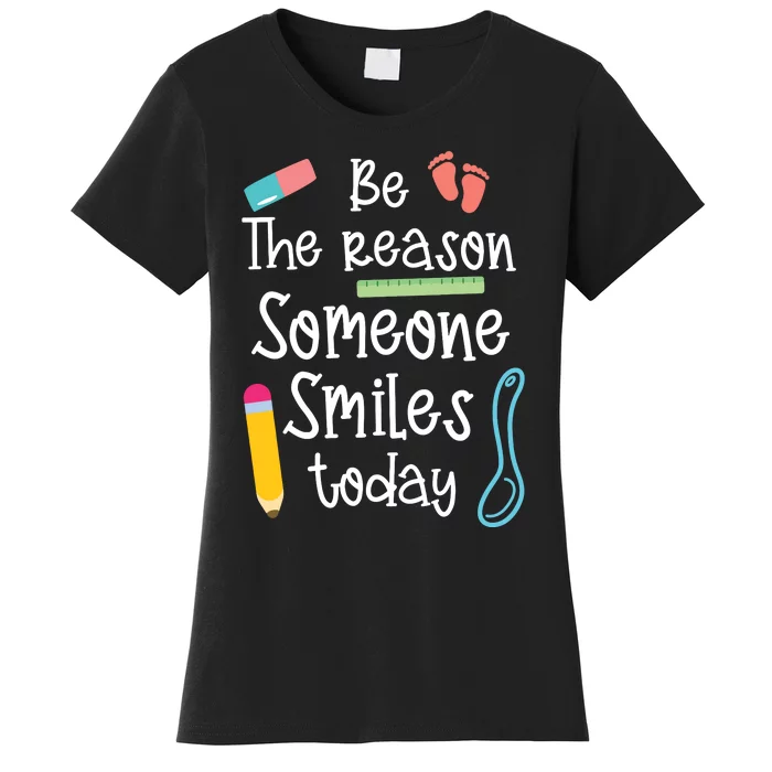 Childcare Provider Smilie Today Child Care Daycare Teacher Women's T-Shirt