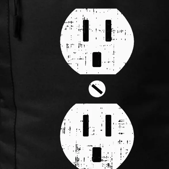 Couple Plug Socket Matching Costume Funny Halloween Gifts Daily Commute Backpack