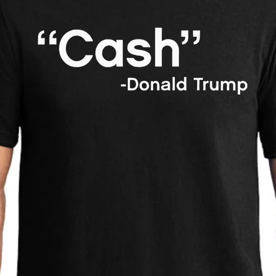 Cash Payment Trump Cash Bail Press Conference Pajama Set