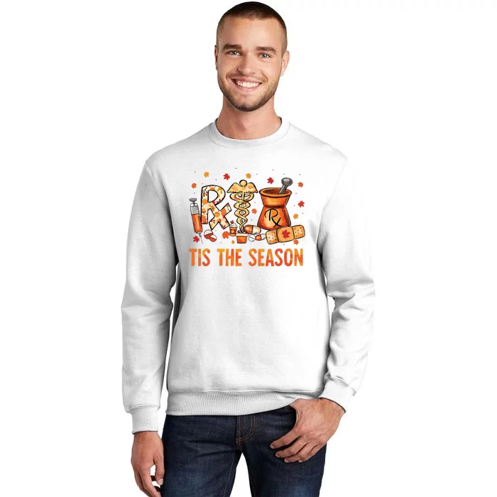 Cpht Pharmacy Technician Fall Theme Shirts Tis The Season Sweatshirt