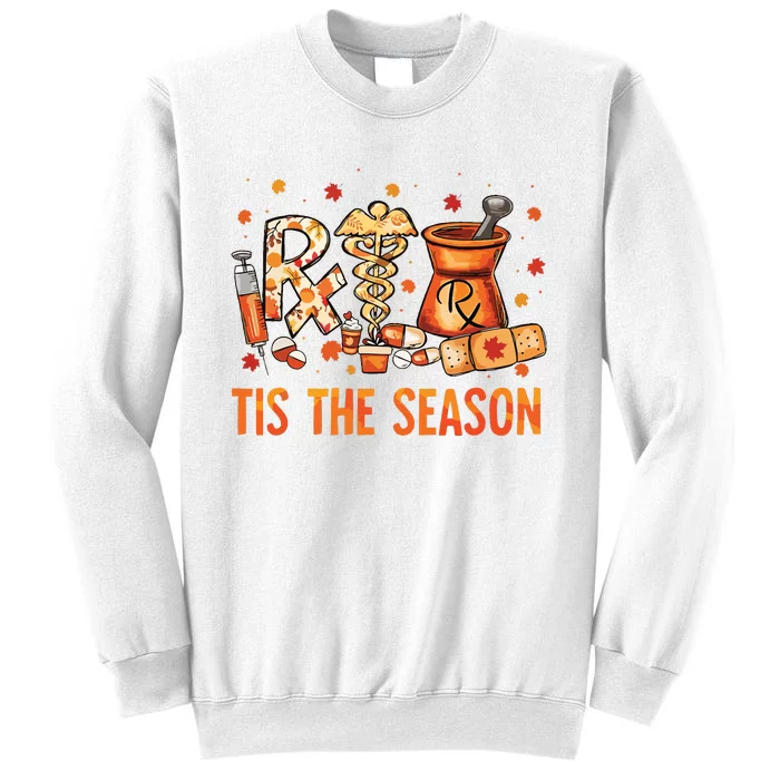 Cpht Pharmacy Technician Fall Theme Shirts Tis The Season Sweatshirt