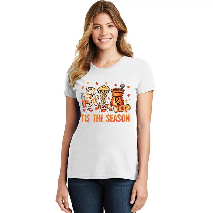 Cpht Pharmacy Technician Fall Theme Shirts Tis The Season Women's T-Shirt