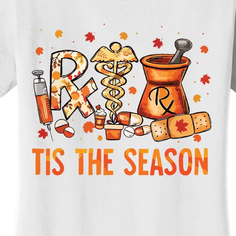 Cpht Pharmacy Technician Fall Theme Shirts Tis The Season Women's T-Shirt