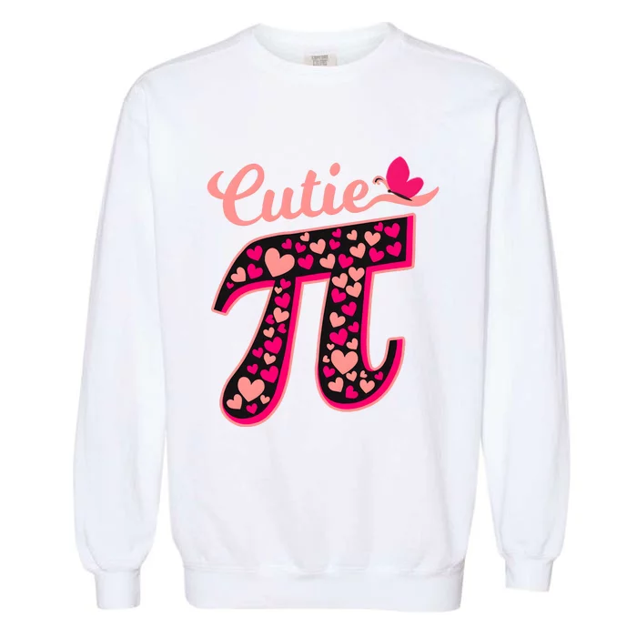 Cute Pi The Number Math Teacher Garment-Dyed Sweatshirt