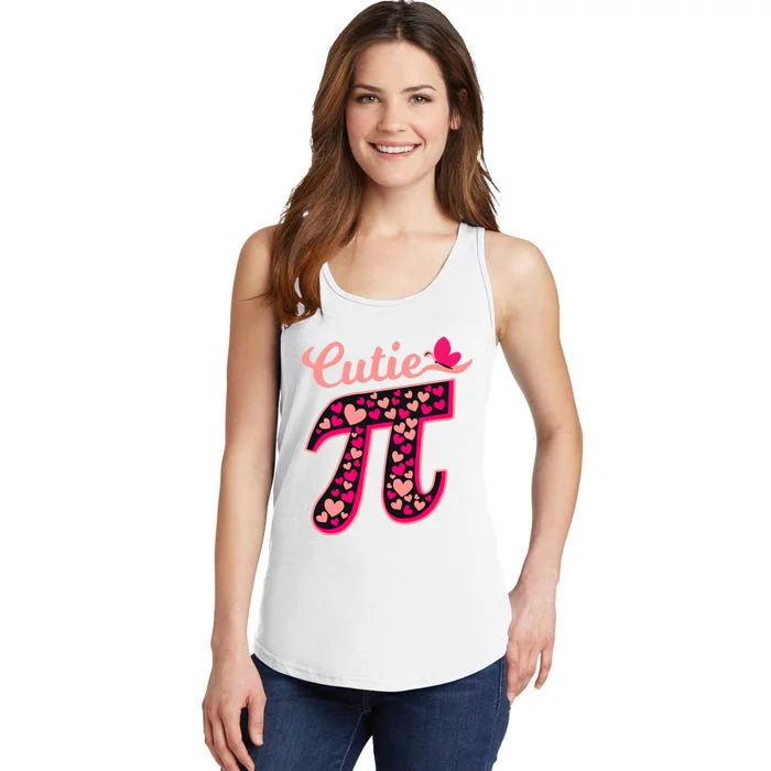 Cute Pi The Number Math Teacher Ladies Essential Tank