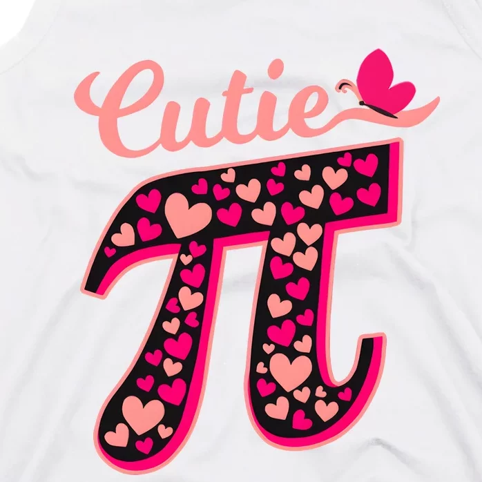 Cute Pi The Number Math Teacher Tank Top