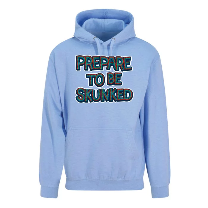 Cribbage Prepared To Be Skunked Unisex Surf Hoodie