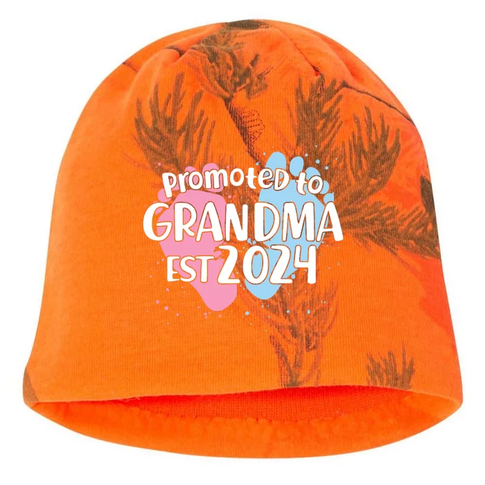 Cute Promoted To Grandma Est 2024 Kati - Camo Knit Beanie