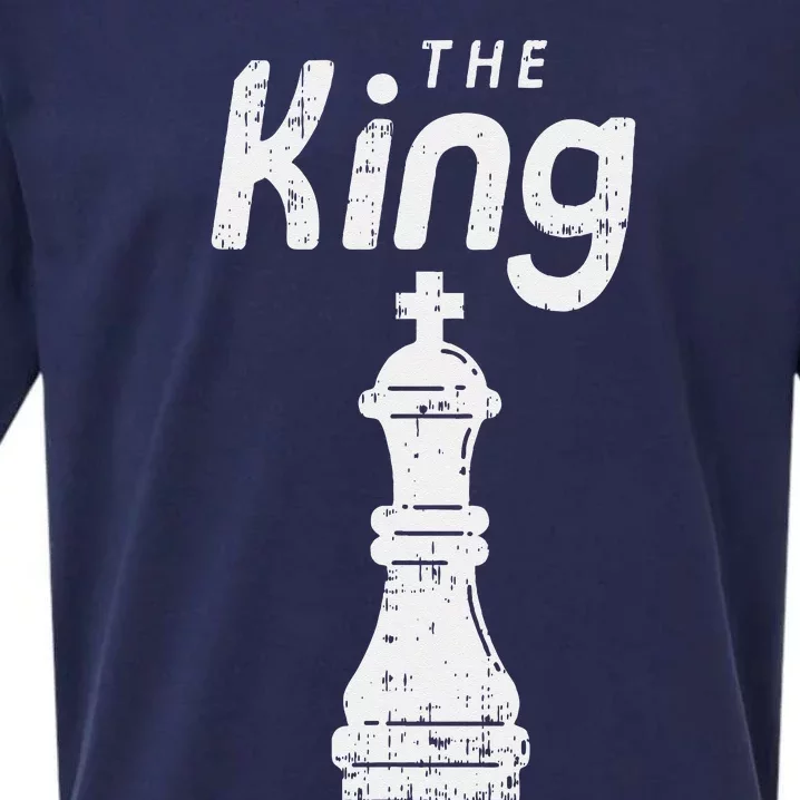 Chess Piece The King Halloween Matching Costume Sueded Cloud Jersey T-Shirt