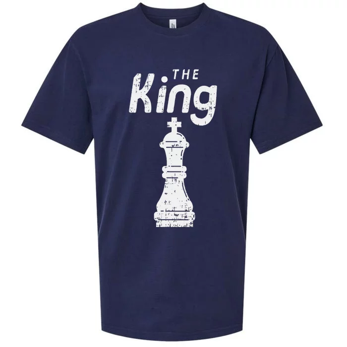 Chess Piece The King Halloween Matching Costume Sueded Cloud Jersey T-Shirt