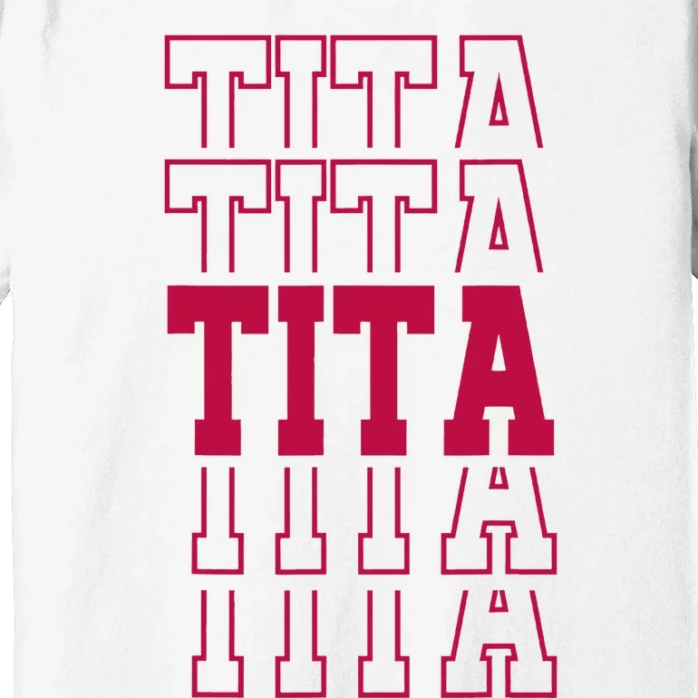 Cute Personalized Tita Birthday Matching Family Premium T-Shirt