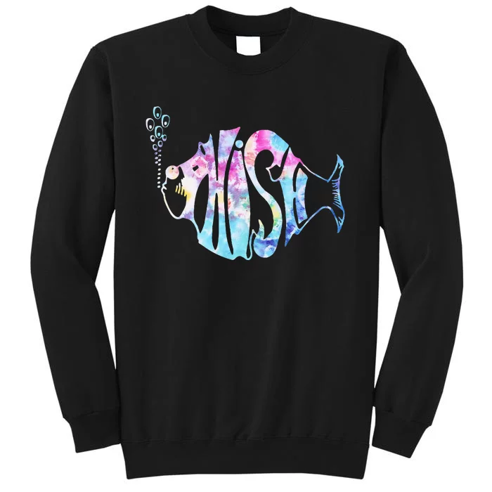 Colorful Phishjam Tiedye For Fisherman Fish Sweatshirt