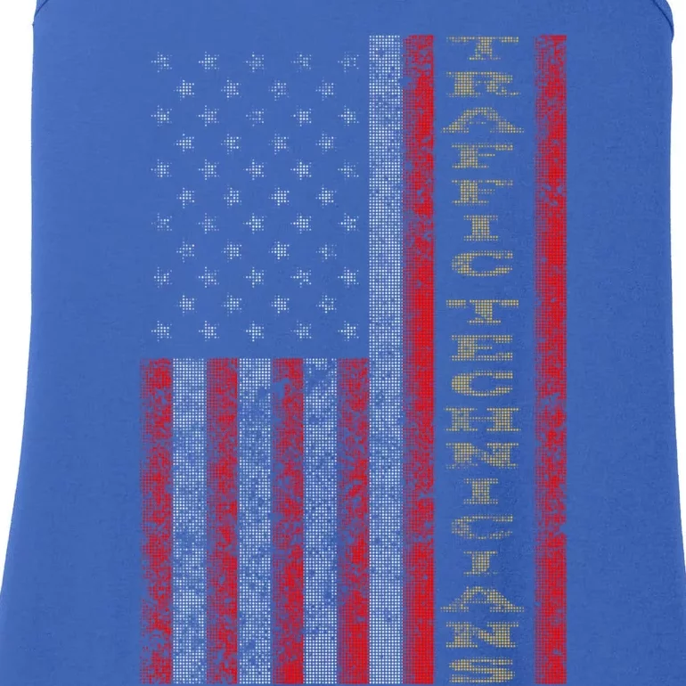 Cool Patriotic Traffic Technicians Usa Us Flag Gift Idea Cool Gift Ladies Essential Tank