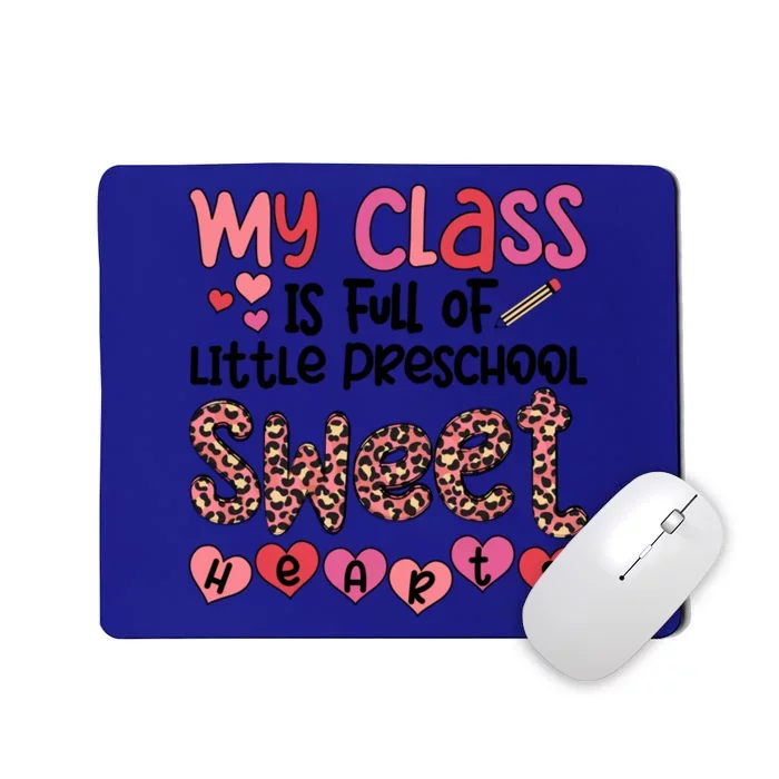 Cute Preschool Teacher Valentines Day Preschool Teaching Meaningful Gift Mousepad