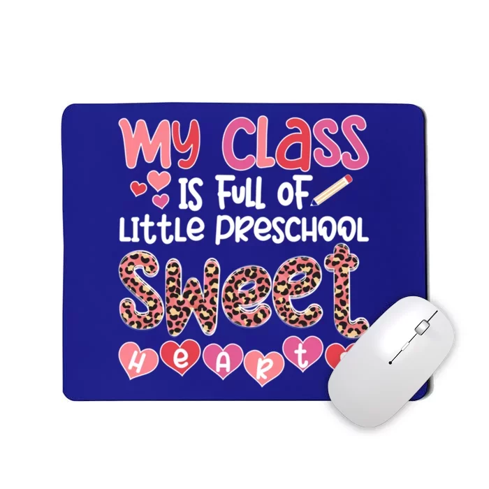 Cute Preschool Teacher Valentines Day Preschool Teaching Gift Mousepad