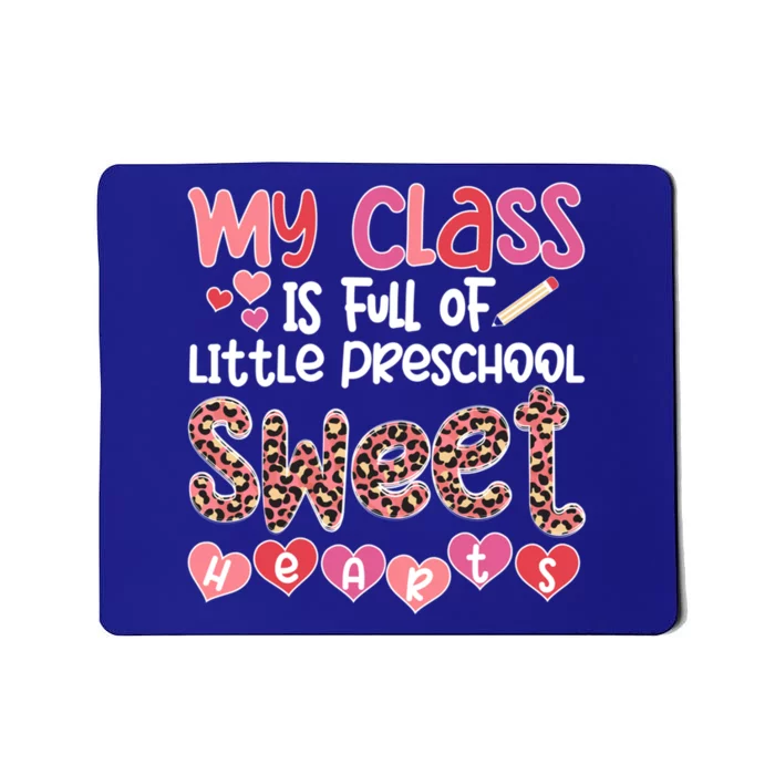 Cute Preschool Teacher Valentines Day Preschool Teaching Gift Mousepad