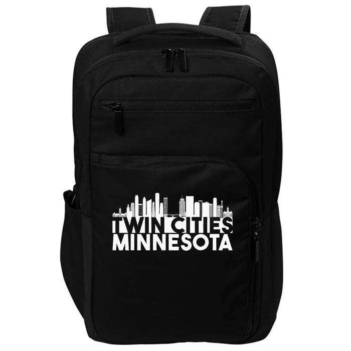 City Pride Twin Cities Minnesota Residents Tourist Souvenir Impact Tech Backpack