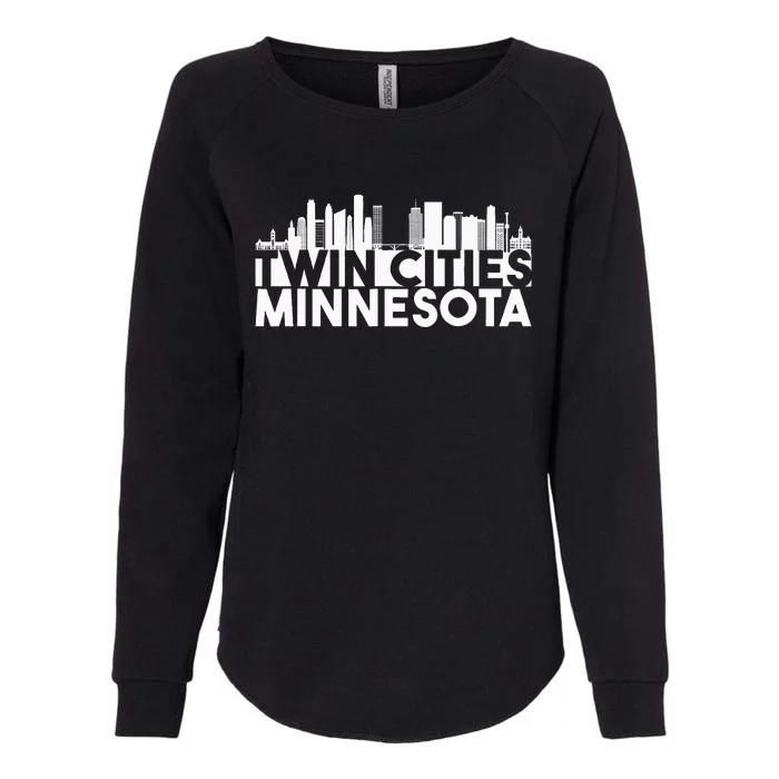 City Pride Twin Cities Minnesota Residents Tourist Souvenir Womens California Wash Sweatshirt