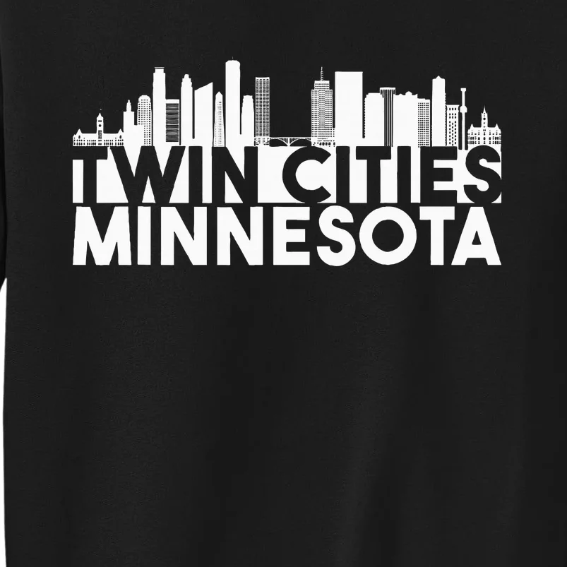 City Pride Twin Cities Minnesota Residents Tourist Souvenir Tall Sweatshirt