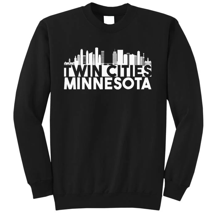 City Pride Twin Cities Minnesota Residents Tourist Souvenir Tall Sweatshirt