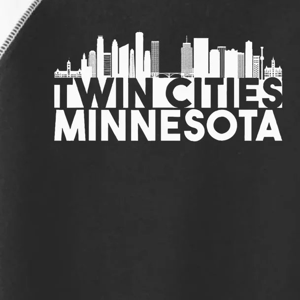 City Pride Twin Cities Minnesota Residents Tourist Souvenir Toddler Fine Jersey T-Shirt