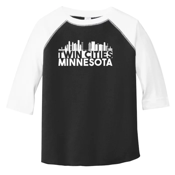 City Pride Twin Cities Minnesota Residents Tourist Souvenir Toddler Fine Jersey T-Shirt