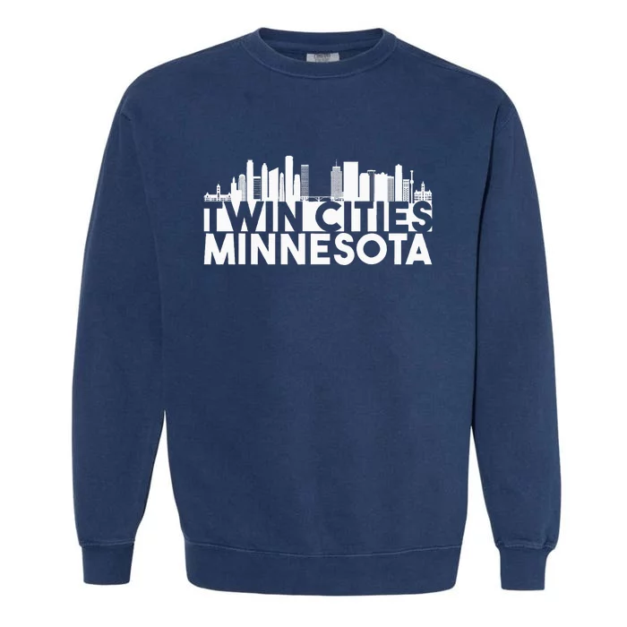 City Pride Twin Cities Minnesota Residents Tourist Souvenir Garment-Dyed Sweatshirt