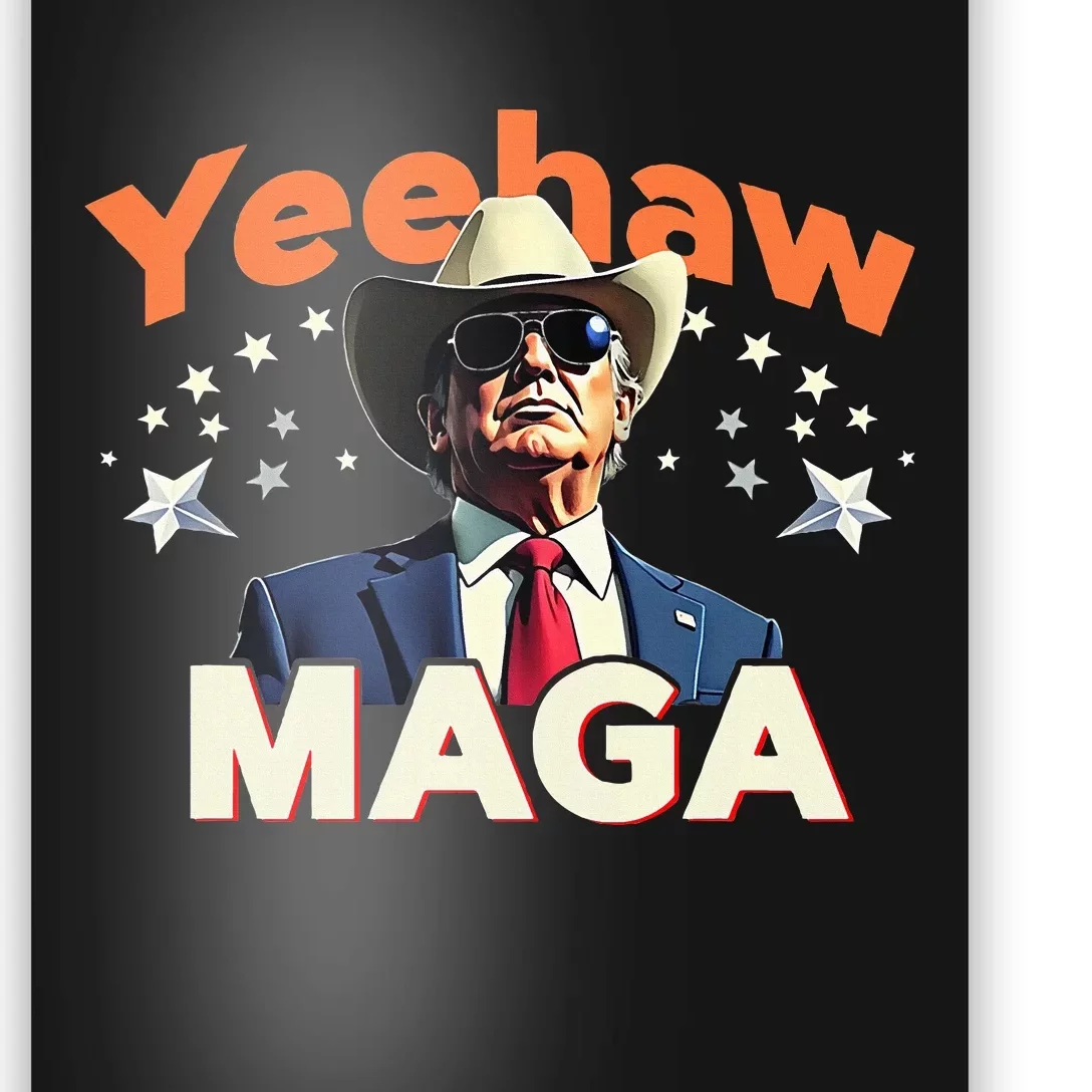 Cow President Trump 2024 Election Maga Poster