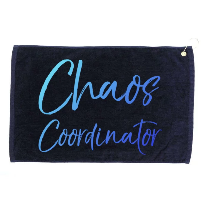 Cute Preschool Teacher Gift Chaos Coordinator Great Gift Grommeted Golf Towel