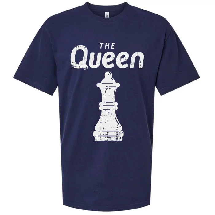 Chess Piece The Queen Halloween Matching Costume Sueded Cloud Jersey T-Shirt