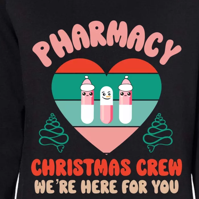 Christmas Pharmacy Technician Meaningful Gift Pharmacy Tech Crew Santa Gift Womens California Wash Sweatshirt