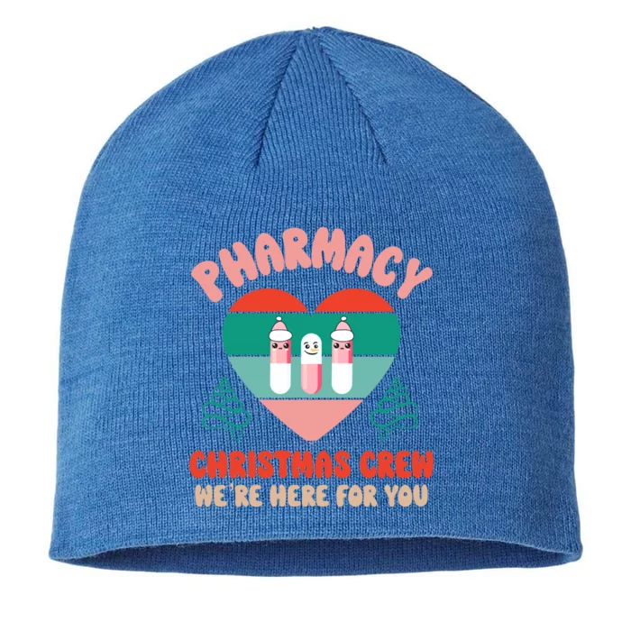 Christmas Pharmacy Technician Meaningful Gift Pharmacy Tech Crew Santa Gift 8 1/2in Sustainable Knit Beanie