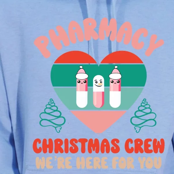 Christmas Pharmacy Technician Meaningful Gift Pharmacy Tech Crew Santa Gift Unisex Surf Hoodie