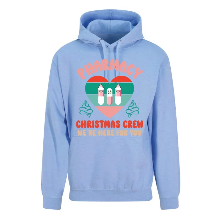 Christmas Pharmacy Technician Meaningful Gift Pharmacy Tech Crew Santa Gift Unisex Surf Hoodie