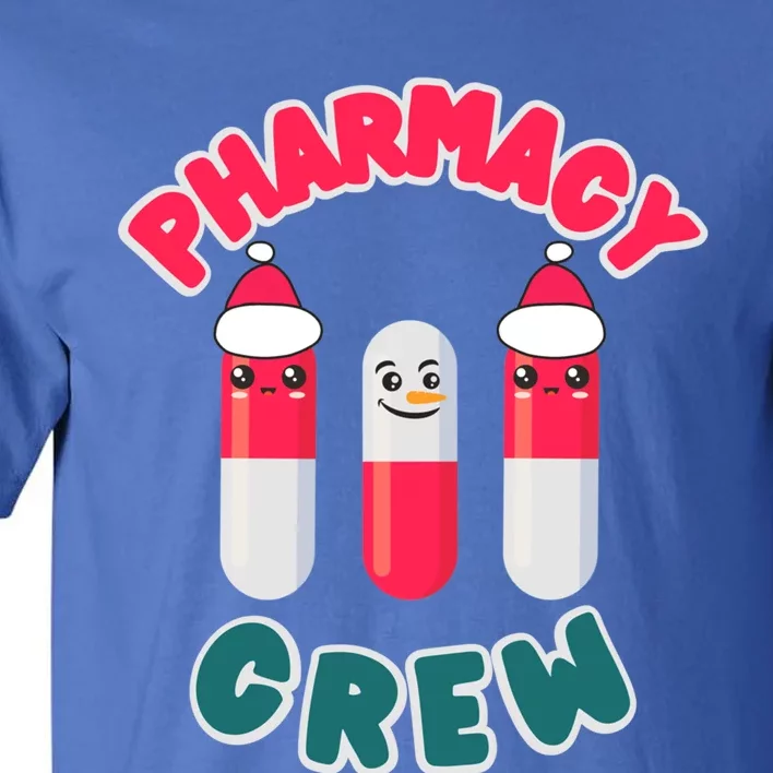 Christmas Pharmacy Technician Cool Gift Pharmacist Crew Tech Gift Tall T-Shirt