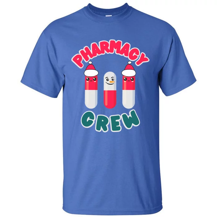 Christmas Pharmacy Technician Cool Gift Pharmacist Crew Tech Gift Tall T-Shirt