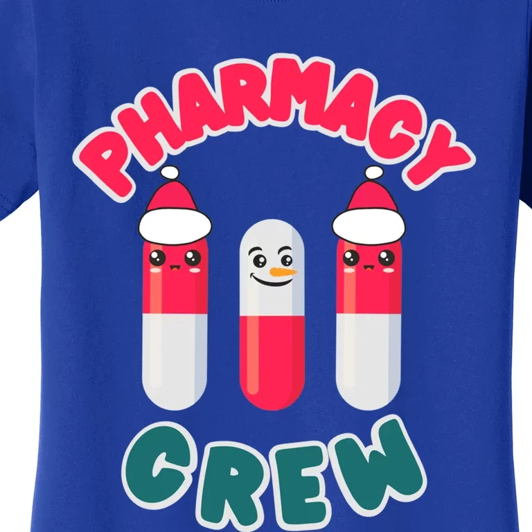 Christmas Pharmacy Technician Cool Gift Pharmacist Crew Tech Gift Women's T-Shirt